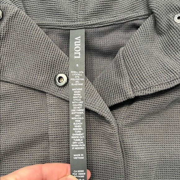 Vuori Bayview Thermal Pullover Sweater in Shale Gray Size Small - Picture 3 of 11